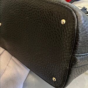 Dior Elegant Black Leather Handbag